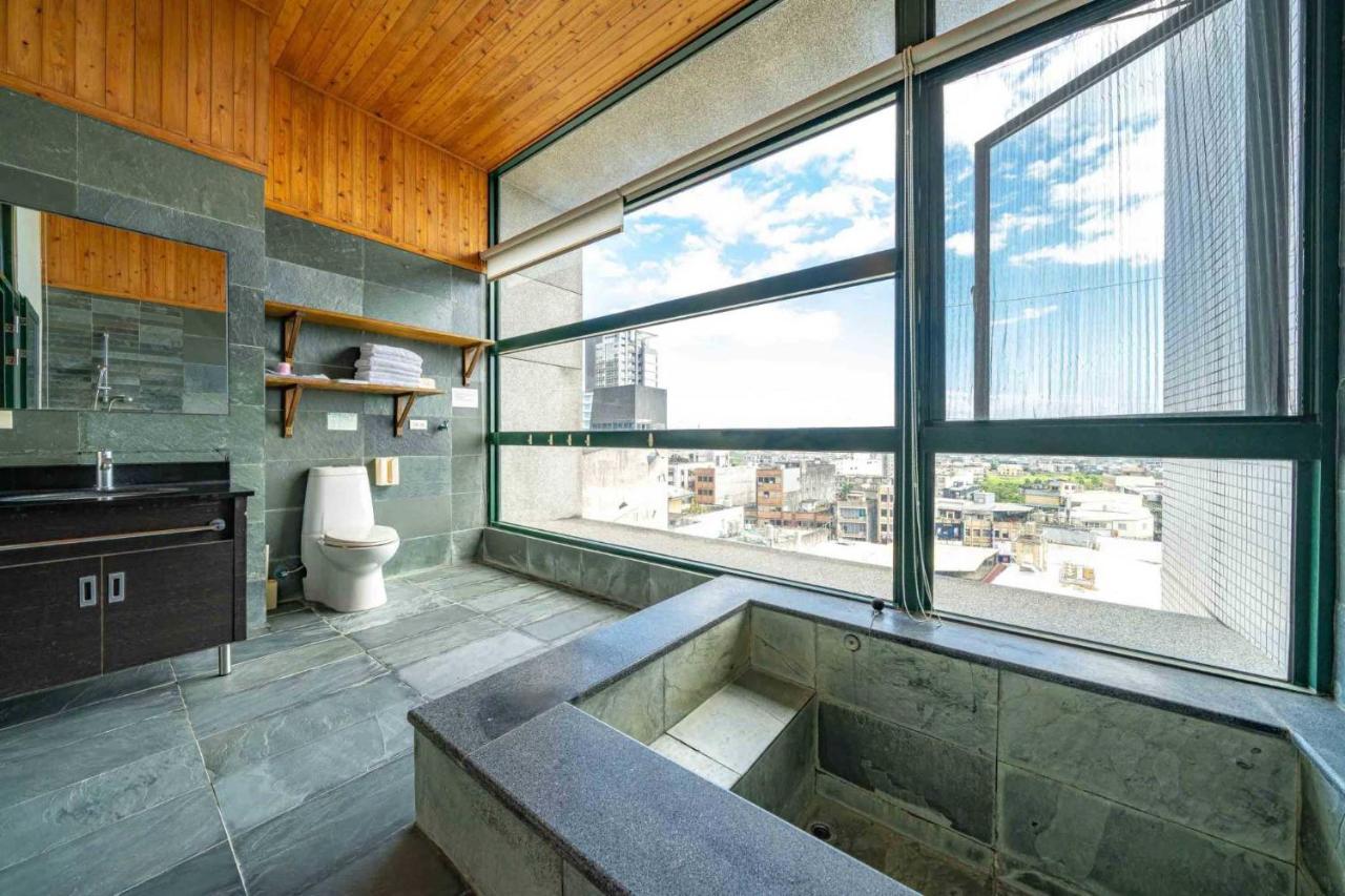 Ferienwohnung 暖暖窩溫泉湯旅 Jiaoxi Exterior foto